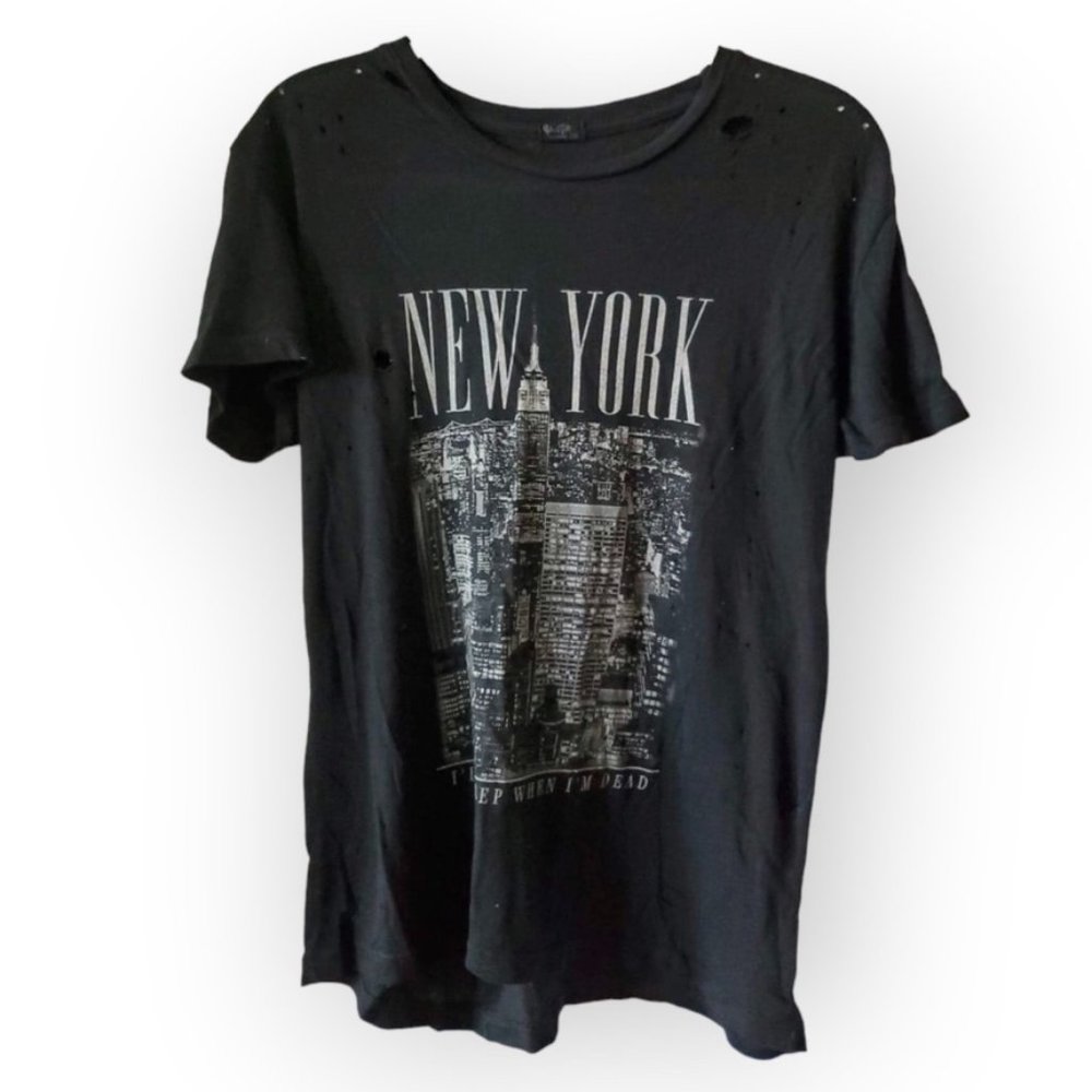 Brandy Melville Distressed Vintage Graphic Tee